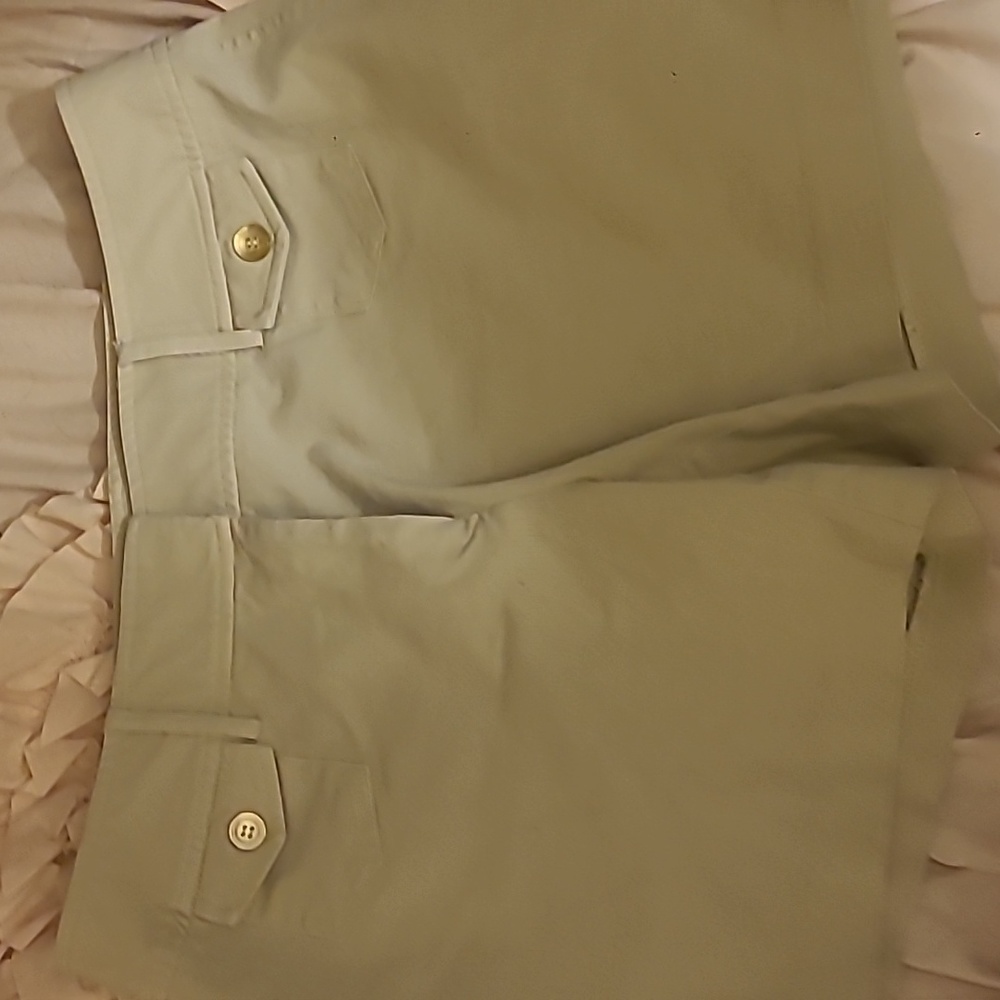 Tan Express Stretch shorts midi
